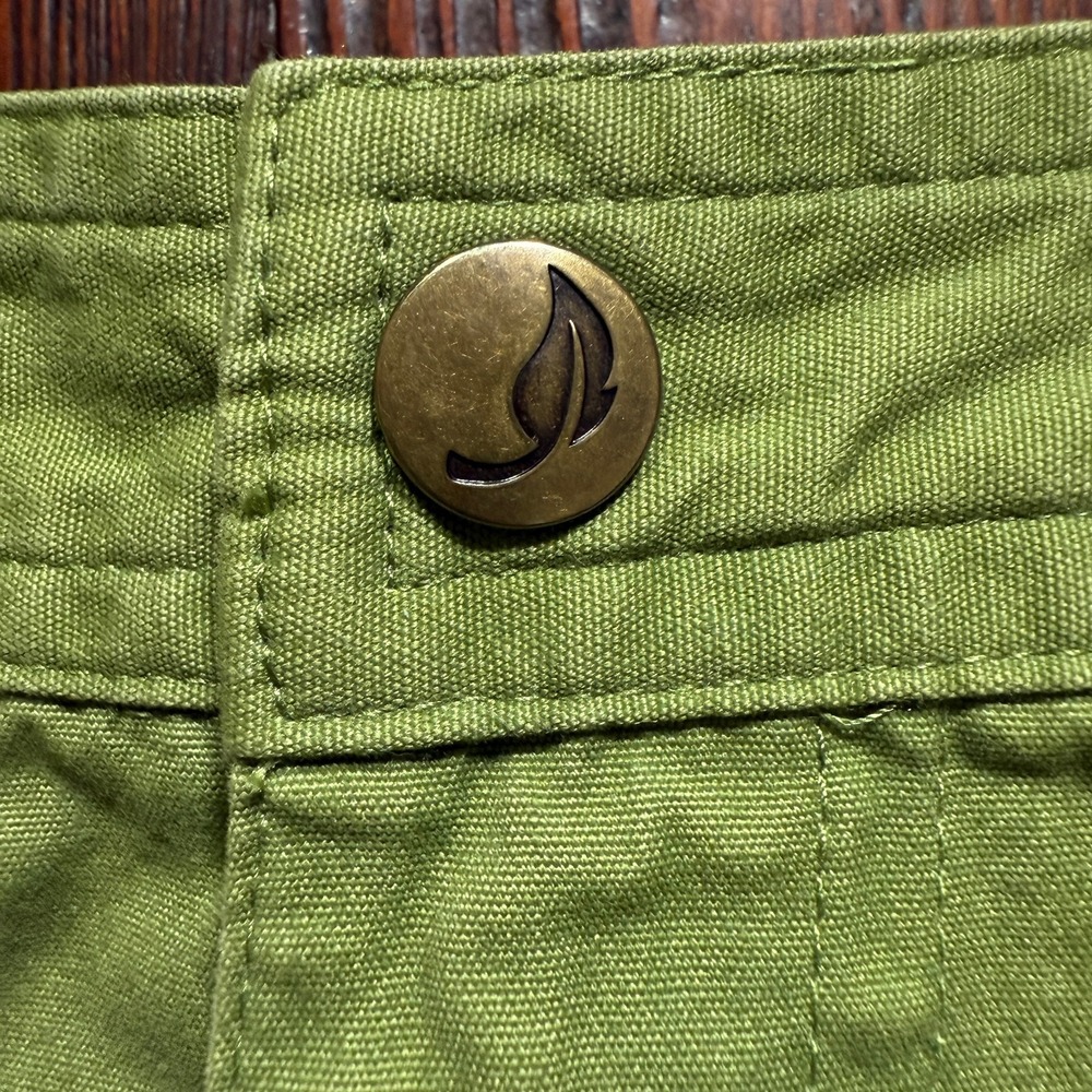 Olive Green Women's Cargo Pants - Picture 8 of 16